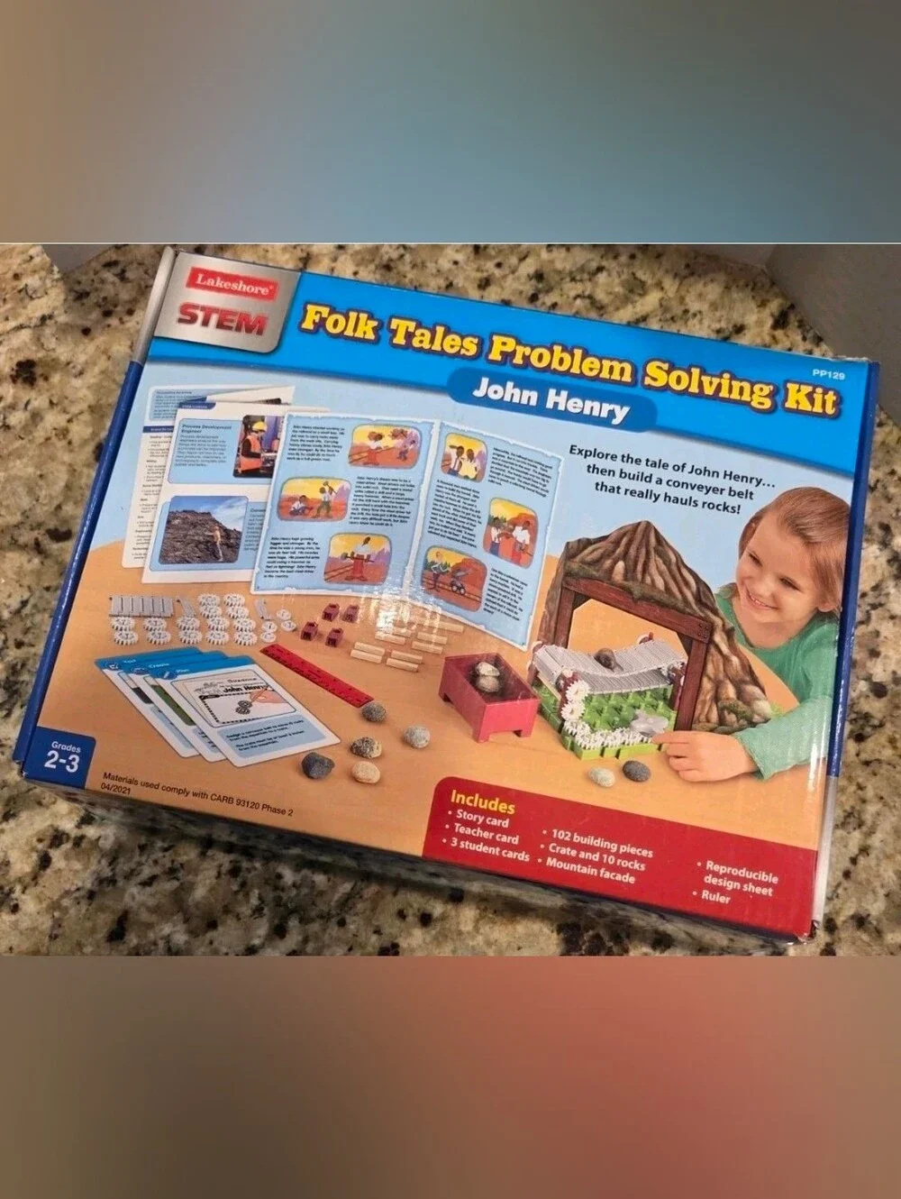 Lakeshore STEM Fairy Tales John Henry Problem Solving Kit  Grade 2, 3 Homeschool